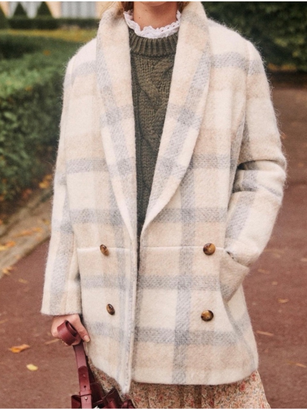 Sezane James Wool Coat